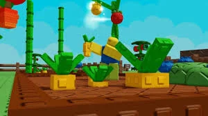 Grow A Garden 2 seed shop and planted crops screenshot